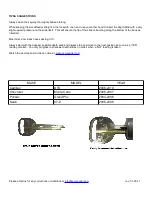 Предварительный просмотр 2 страницы LockTech AccuReader GM-Z ORTEC Instructions