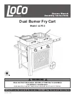 LOCO COOKERS LCFC2 Owner'S Manual & Assembly Instructions preview