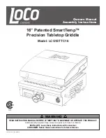 LOCO COOKERS LCG1STTC16 Owner'S Manual preview