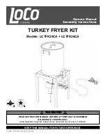LOCO COOKERS LCTFK30CA Owner'S Manual & Assembly Instructions preview