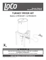 LOCO COOKERS LCTFK30CAP1 Owner'S Manual preview