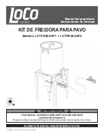 Предварительный просмотр 19 страницы LOCO COOKERS LCTFK30CAP1 Owner'S Manual