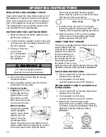 Preview for 12 page of LOCO COOKERS LCTFKESB30 Owner'S Manual & Assembly Instructions