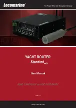 Предварительный просмотр 1 страницы Locomarine YACHT ROUTER Standard 4G User Manual