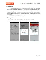 Preview for 2 page of Locosys RTK15D Series Quick Start Manual