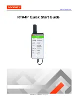 Locosys RTK4P Quick Start Manual предпросмотр