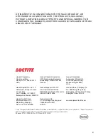 Preview for 41 page of Loctite 1514634 Operation Manual