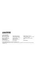 Preview for 16 page of Loctite 97115 Operation Manual