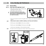 Предварительный просмотр 39 страницы Loctite 97121 Operating Manual