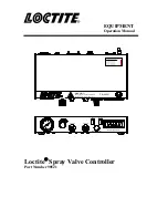 Preview for 1 page of Loctite 98521 Operation Manual