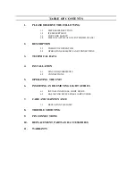 Preview for 2 page of Loctite CL15 UV Operation Manual