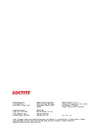 Preview for 21 page of Loctite CL15 UV Operation Manual