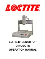 Loctite EQ RB40 200D Operation Manual preview