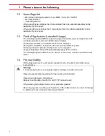 Preview for 4 page of Loctite MM31 Operating Manual