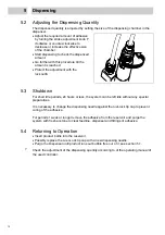 Предварительный просмотр 12 страницы Loctite VoluDrop UV 97650 Operating Manual