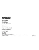 Предварительный просмотр 12 страницы Loctite ZETA 7401 Operation Manual