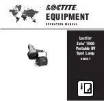 Loctite Zeta 7500 Operation Manual preview