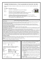 Предварительный просмотр 5 страницы Lodar 92 Series Wiring Instructions