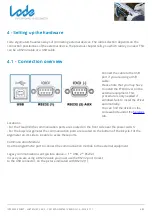 Предварительный просмотр 6 страницы Lode Labtech EC-12 R-S Interface Sheet