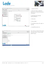 Предварительный просмотр 20 страницы Lode Labtech EC-12 R-S Interface Sheet