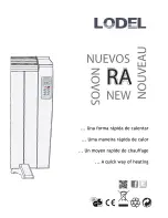 LODEL RA series Quick Manual предпросмотр