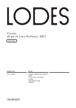 Lodes Croma Manual предпросмотр