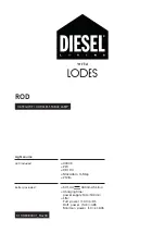 Предварительный просмотр 1 страницы Lodes Diesel Living ROD Manual