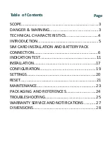 Preview for 2 page of Lodestar LightBox LS2-OB-G3 User Manual