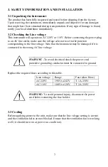 Предварительный просмотр 7 страницы Lodestar LS1130 Instruction Manual