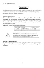 Предварительный просмотр 16 страницы Lodestar LS1130 Instruction Manual