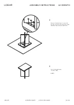 Предварительный просмотр 2 страницы LOEHR L6 CORINTH Assembly Instructions