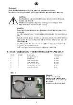 Предварительный просмотр 3 страницы Loewe 34646 EBA WLAN Installation Instructions Manual