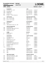 Предварительный просмотр 2 страницы Loewe 60415 A60 Service Manual