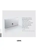 Preview for 1 page of Loewe 68203 T00 Operating Instructions Manual