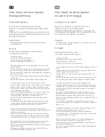 Preview for 1 page of Loewe 69280B00 Installation Instructions Manual