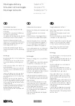 Preview for 1 page of Loewe 70245 Series Installation Instructions