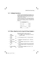 Предварительный просмотр 59 страницы Loewe alphaTel 5000 DE User Manual