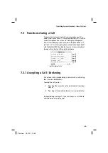 Предварительный просмотр 69 страницы Loewe alphaTel 5000 DE User Manual