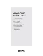 Loewe Assist Media Operation Instructions Manual preview
