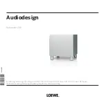 Loewe Audiodesign Subwoofer 200 Operating Instructions Manual preview