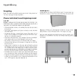 Предварительный просмотр 71 страницы Loewe Audiodesign Subwoofer 800 Operating Instructions Manual