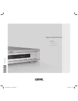 Loewe Centros 1172 Operating Manual preview