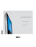 Loewe Digital Recorder + Operating Instructions Manual preview