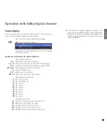 Предварительный просмотр 9 страницы Loewe Dolby Digital Decoder system Operating Instructions Manual