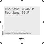 Предварительный просмотр 1 страницы Loewe Floor Stand I 40 SP Installation Instructions Manual