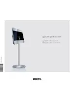 Preview for 1 page of Loewe Individual Mediacenter Operating Instructions Manual