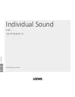 Loewe Individual Sound Projector SL Operating Instructions Manual предпросмотр