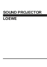 Предварительный просмотр 82 страницы Loewe Individual Sound Projector Service Manual