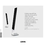 Preview for 1 page of Loewe Reference Sound Standspeaker Slim Operating Instructions Manual