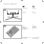 Предварительный просмотр 8 страницы Loewe Table Stand I 40 Sound Installation Instructions Manual